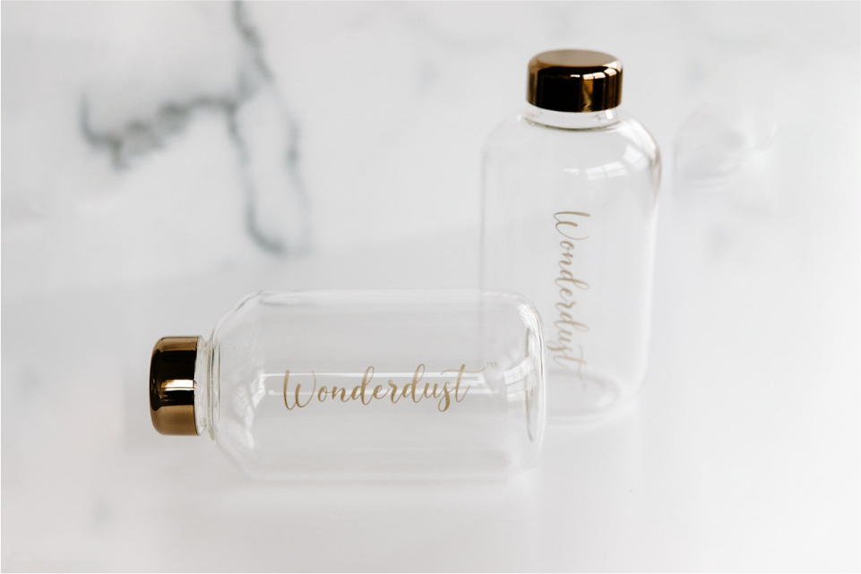 Wonderdust™ Glass Water Bottle