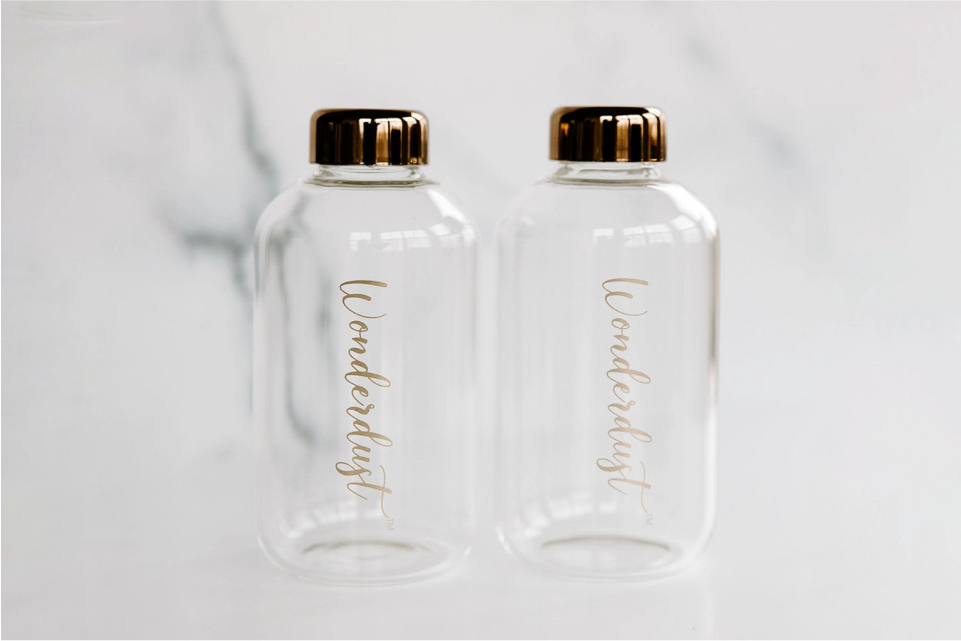 Wonderdust™ Glass Water Bottle